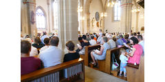 Ökumenischer Einschulungsgottesdienst in St. Crescentius (Foto: Karl-Franz Thiede)